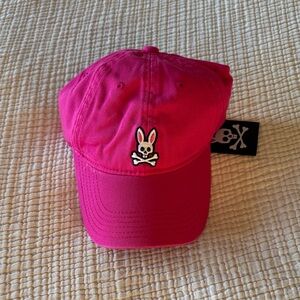 Psycho Bunny Pink hat brand new with tag